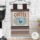 In The Hoop Coffee Clarity in a Cup Mini Wall Hanging Project
