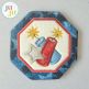 In The Hoop Fireworks Coaster Project | Machine Embroidery Designs by JuJu