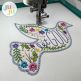 Heirloom Garden Let God Embroidery Design | Machine Embroidery Designs by JuJu