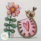 Watermelon Flower Embroidery Design | Machine Embroidery Designs by JuJu