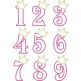 Birthday Princess Numbers