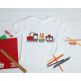 Train Numbers Filled | Machine Embroidery Designs by JuJu