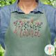 Nana Heirloom Garden Satin Embroidery Design | Machine Embroidery Designs by JuJu