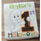 First Halloween Ghost Applique | Machine Embroidery Designs by JuJu