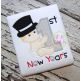 First New Year's Applique | Machine Embroidery Designs by JuJu