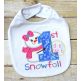 First Snowfall Girl Applique | Machine Embroidery Designs by JuJu