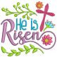 Easter Word Art Set 2 Machine Embroidery Designs by JuJu