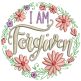 Floral Wreaths Faith Machine Embroidery Designs by JuJu