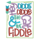 Nursery Rhymes Word Art Set 2 Machine Embroidery Designs by JuJu