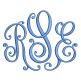 Dazzling Monogram Machine Embroidery Designs By JuJu