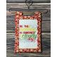 In The Hoop Miniature Wall and Desk Décor Set 1 | Machine Embroidery Designs by JuJu