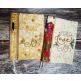 Peace Love Joy Christmas Notebook Covers | Machine Embroidery Designs by JuJu