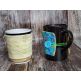 In The Hoop Button Closure Coffee Wrap | Machine Embroidery Designs by JuJu