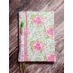A5 Quilted Notebook Journal Cover | Machine Embroidery Designs by JuJu