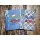 Naughty And Nice List Christmas Notebook Covers | Machine Embroidery Designs by JuJu