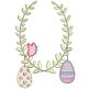 Easter Laurels Set 2 Machine Embroidery Designs by JuJu