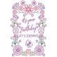 Greeting Cards Set 5 Digital Machine Embroidery Designs by JuJu