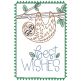 Best Wishes Greeting Cards 1 | Machine Embroidery Designs by JuJu