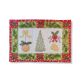 ITH Farmhouse Christmas Placemat | Machine Embroidery Designs by JuJu