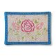 ITH Roses Mug Rug 4 | Machine Embroidery Designs by JuJu