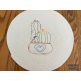 Cute Cactus Vintage Stitch