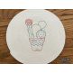Cute Cactus Vintage Stitch