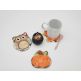 ITH Fall Coasters Set 1 | Machine Embroidery Designs by JuJu