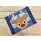 ITH Rudolph Mug Rug | Machine Embroidery Designs by JuJu