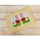 ITH Elf Feet Mug Rug | Machine Embroidery Designs by JuJu