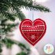 In The Hoop Nordic Ornaments 1 Project | Machine Embroidery Designs by JuJu