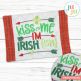 In The Hoop Kiss Me I'm Irish Mug Rug Project | Machine Embroidery Designs by JuJu
