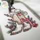 Country Western Christmas Embroidery Set