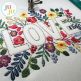 Heirloom Garden Love Embroidery Design | Machine Embroidery Designs by JuJu