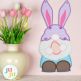 In the Hoop Easter Gnome Wall Hanging Project | Machine Embroidery Designs by JuJu