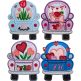 Valentine Trucks Satin Embroidery Set | Machine Embroidery Designs by JuJu