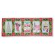 ITH Farmhouse Christmas Table Runner | Machine Embroidery Designs by JuJu