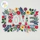 Heirloom Garden Love Embroidery Design | Machine Embroidery Designs by JuJu