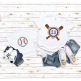 Baseball Diamond Monogram Frame | Machine Embroidery Designs by JuJu