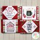 Inspirational Christmas Mug Rug Christ Savior by Oma's Place