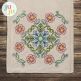 Floral Mandala 1 Embroidery Design | Machine Embroidery Designs by JuJu