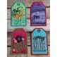 In The Hoop Luggage Tag Embroidery Designs