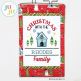 Family Christmas Mini Quilt by Oma's Place