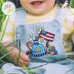 Patriotic Scenes Watering Can Embroidery Design | Machine Embroidery Designs by JuJu