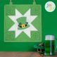 In The Hoop St. Patrick's Day Mini Quilt Project | Machine Embroidery Designs by JuJu