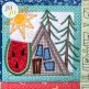 In The Hoop There's No Place Like Home Wall Hanging Project