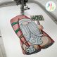 Swirly Beard Santa 1 Embroidery Design | Machine Embroidery Designs by JuJu