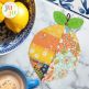 In The Hoop Lemon Coaster & Hot Pad Project | Machine Embroidery Designs by JuJu