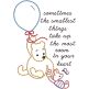 Winnie-the-Pooh Piglet Balloon Embroidery Design