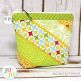 Top Zippered Stripes Bag by Oma's Place