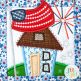 In The Hoop There's No Place Like Home Wall Hanging Project